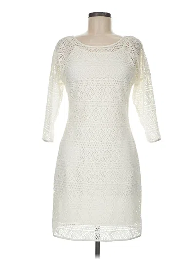 Pre-owned Express Cocktail Dress In Ivory
