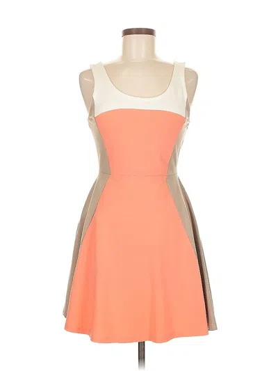 Pre-owned Express Cocktail Dress In Orange