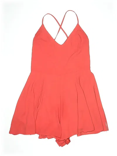 Pre-owned Express Cocktail Dress In Orange