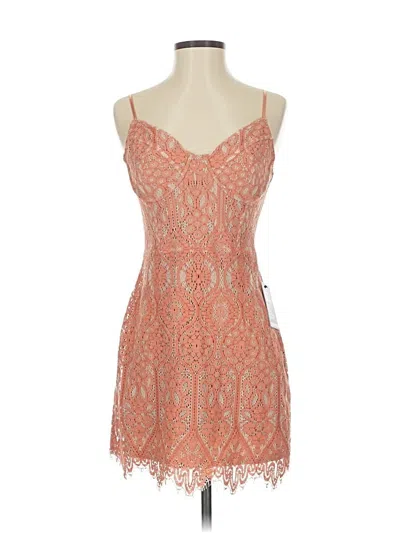 Express Cocktail Dress In Orange