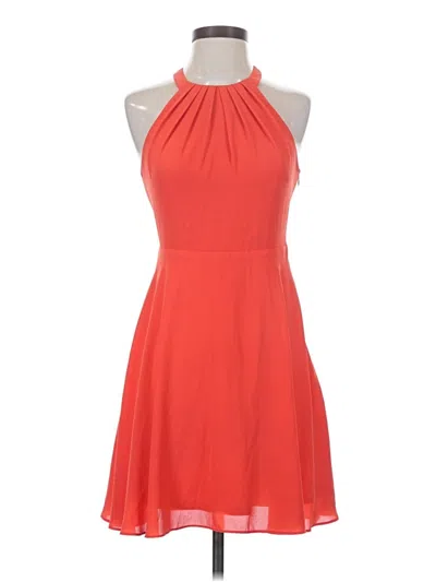 Pre-owned Express Cocktail Dress In Orange