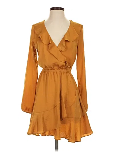 Pre-owned Express Cocktail Dress In Orange