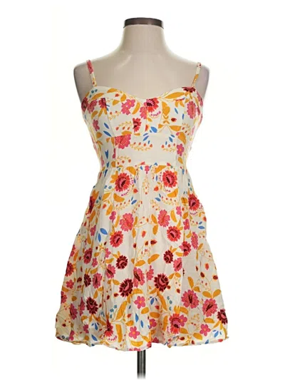 Pre-owned Express Cocktail Dress In Orange