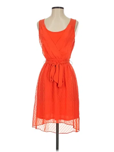 Pre-owned Express Cocktail Dress In Orange