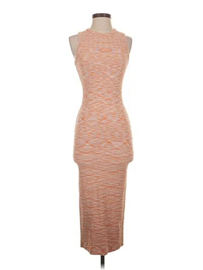 Pre-owned Express Cocktail Dress In Orange