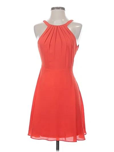 Pre-owned Express Cocktail Dress In Orange