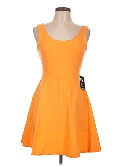 Express Cocktail Dress In Orange
