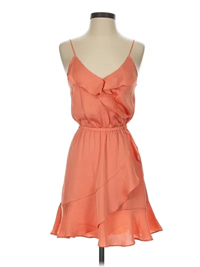 Pre-owned Express Cocktail Dress In Orange