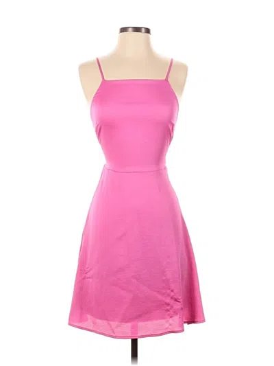 Pre-owned Express Cocktail Dress In Pink