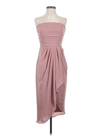 Pre-owned Express Cocktail Dress In Pink