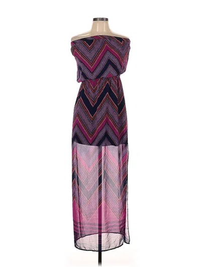 Pre-owned Express Cocktail Dress In Purple