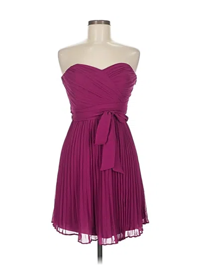 Pre-owned Express Cocktail Dress In Purple