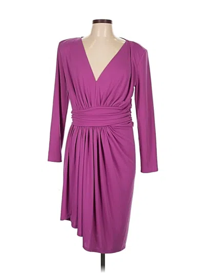 Pre-owned Express Cocktail Dress In Purple