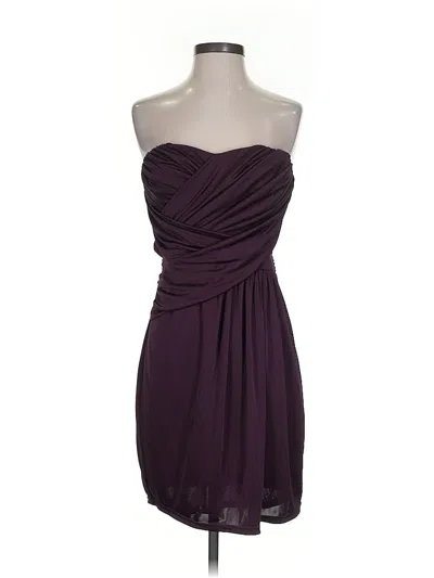 Pre-owned Express Cocktail Dress In Purple