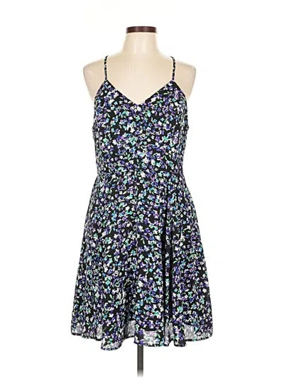 Pre-owned Express Cocktail Dress In Purple