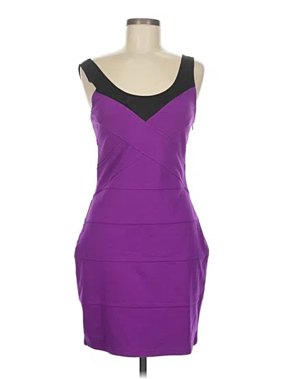 Pre-owned Express Cocktail Dress In Purple