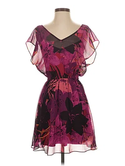 Pre-owned Express Cocktail Dress In Purple