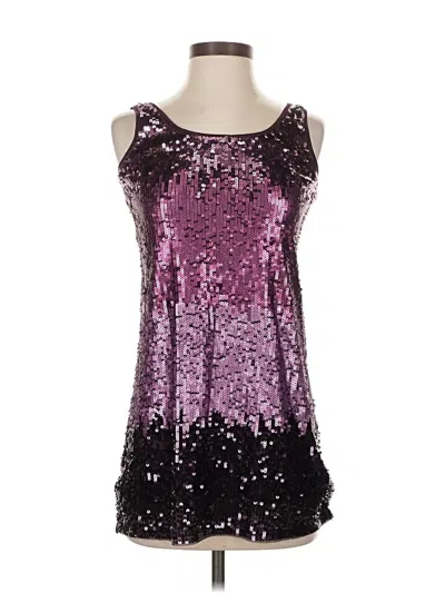 Pre-owned Express Cocktail Dress In Purple