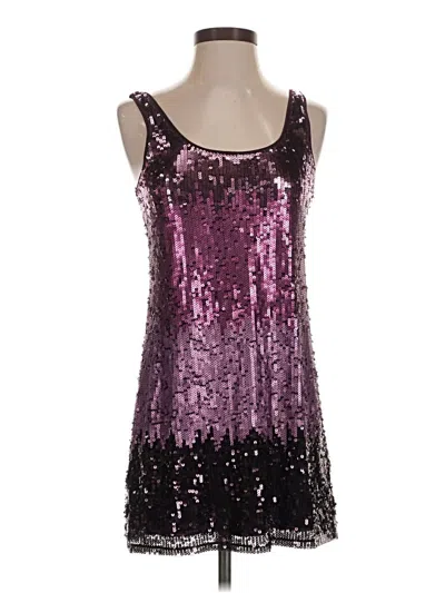 Pre-owned Express Cocktail Dress In Purple