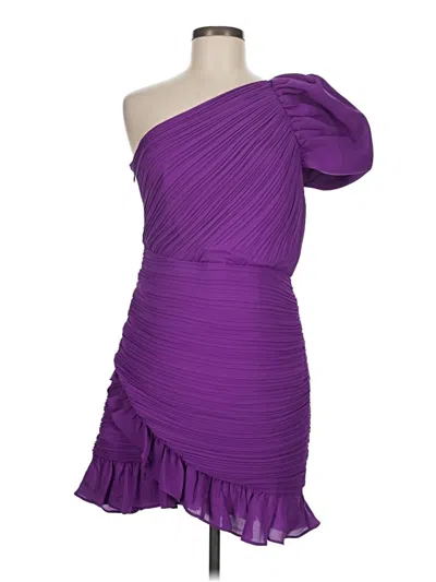 Pre-owned Express Cocktail Dress In Purple