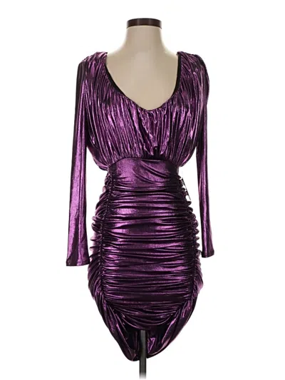 Express Cocktail Dress In Purple