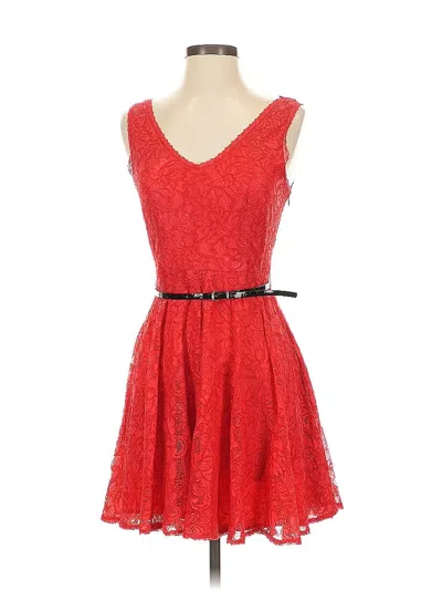 Pre-owned Express Cocktail Dress In Red