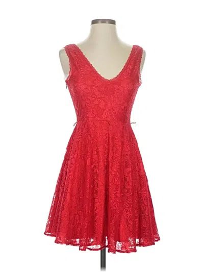Pre-owned Express Cocktail Dress In Red