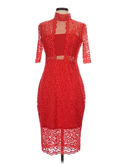 Pre-owned Express Cocktail Dress In Red
