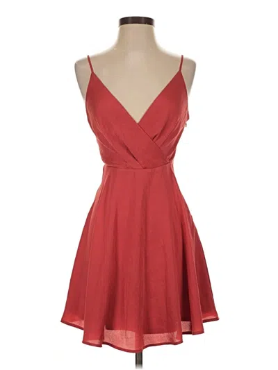 Pre-owned Express Cocktail Dress In Red