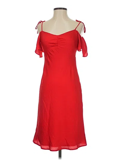 Express Cocktail Dress In Red