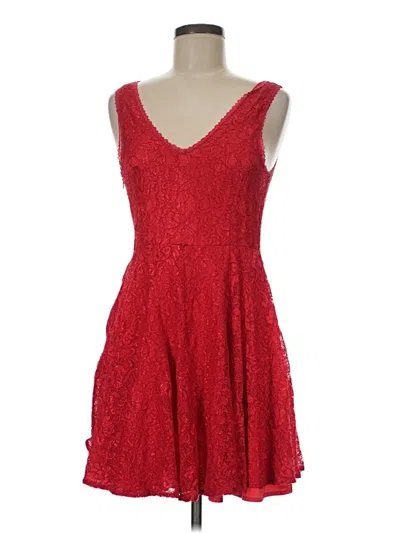 Pre-owned Express Cocktail Dress In Red