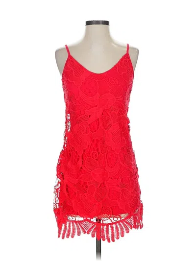Pre-owned Express Cocktail Dress In Red
