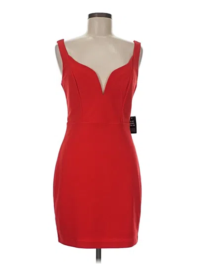 Express Cocktail Dress In Red