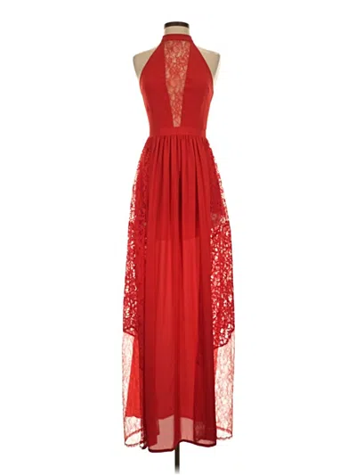 Pre-owned Express Cocktail Dress In Red