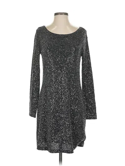Pre-owned Express Cocktail Dress In Silver