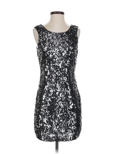 Pre-owned Express Cocktail Dress In Silver