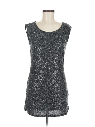 Pre-owned Express Cocktail Dress In Silver