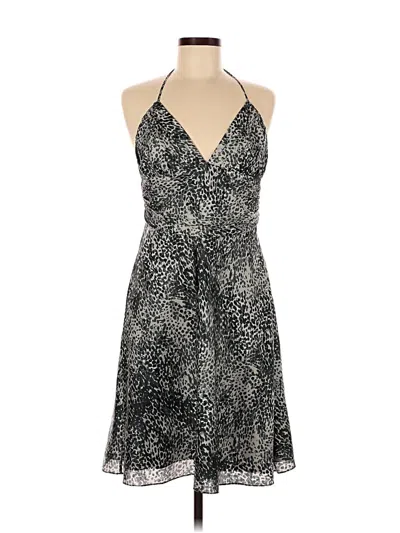 Pre-owned Express Cocktail Dress In Silver