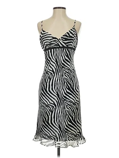 Pre-owned Express Cocktail Dress In Silver