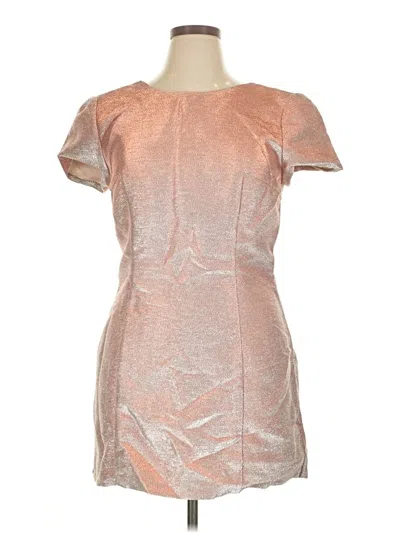 Pre-owned Express Cocktail Dress In Silver