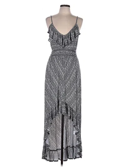 Pre-owned Express Cocktail Dress In Silver
