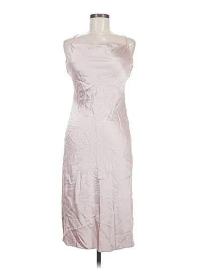 Pre-owned Express Cocktail Dress In Silver