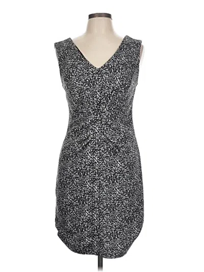 Pre-owned Express Cocktail Dress In Silver