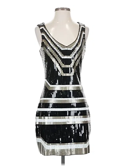 Pre-owned Express Cocktail Dress In Silver