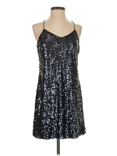 Pre-owned Express Cocktail Dress In Silver