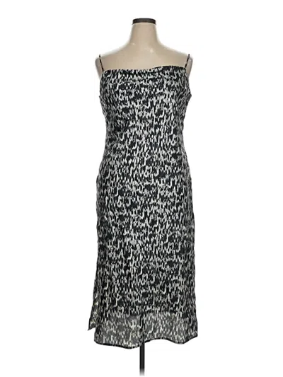 Pre-owned Express Cocktail Dress In Silver