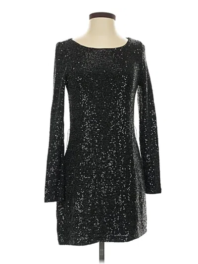 Pre-owned Express Cocktail Dress In Silver