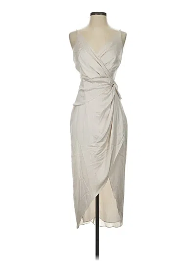 Pre-owned Express Cocktail Dress In Silver