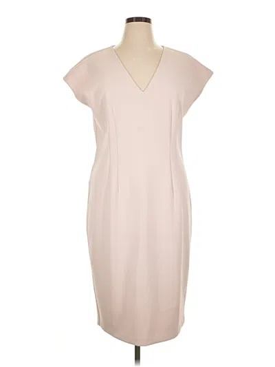 Pre-owned Express Cocktail Dress In Tan