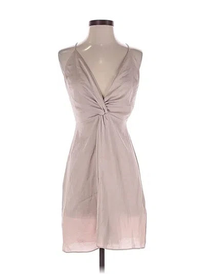 Pre-owned Express Cocktail Dress In Tan